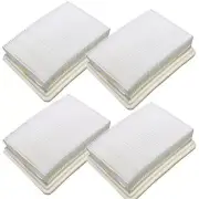 4x HQRP Washable Filters for Hoover H3060020, H28010RM, SpinScrub 500, 800, 801