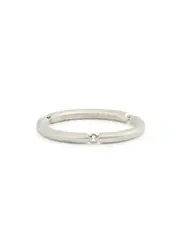 LE Gramme 3G Segment Sterling Silver Ring 58