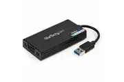 StarTech.com USB 3.0 to HDMI Adapter, 4K 30Hz, DisplayLink Certified, USB Type-A to HDMI Display Adapter Converter, External Gra