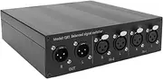 XLR Switch, 2 in 1 Out XLR Balanced Converter, Selector Switcher Box, for HiFi Stereo, CD DVD Player, Amplifiers