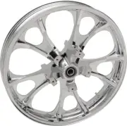 Coastal Moto 21"x3.5" Largo Custom Cast 3D Chrome Front Wheel (3D-LGO213CH07)