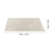 Under Fire Pit Deck Patio Ember Mat Fireproof Mat Grill Pad for L4U1