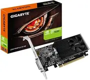 Gigabyte New VCG-N1030D4-2GL GV-N1030D4-2GL, NVIDIA GEFORCE GT 1030 2GB PCIE Video Card 4K @ 60HZ HDMI DVI 2XDISPLAYS Single Slot Low Profile 1417/1379MHZ ~GV-N1030SL-2GL GV-N1030D5-2GL.