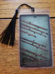 8 OF WANDS Bookmark Vintage Antique Art Tarot Deck Card New Gift Oracle MESSAGES