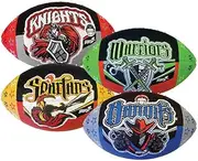 Mandelli-ORM032 MANDELLI Am N2 Fiaf Mascotte in Display Rugby, Football and Baseball 810, Multicoloured, One Size, 8003029402369