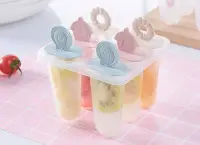 在飛比找Yahoo!奇摩拍賣優惠-~Tinny小鋪(烘焙/雜貨)~甜甜圈造型冰棒製作盒 親子d