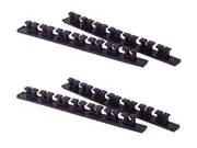 2 x Sets of Jarvis Walker Moulded Rubber Rod Racks - Holds Up To 7 Rods Each