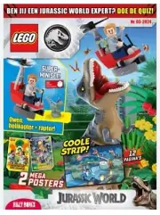 LEGO JURASSIC WORLD MAGAZINE ISSUE #12 - Include Lego toy pack!