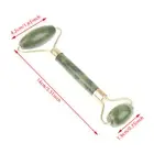 Natural Jade Massage Roller + Guasha Board SPA Scraper Stone Facial Massager -ja