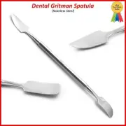 Dental Gritman Spatula Mixing Wax & Modelling Carver Double Ended Instrument