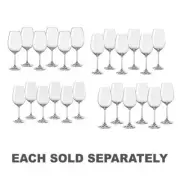 High Quality Bohemia Viola Classic White Wine Glasses Crystal Set of 6 Pieces