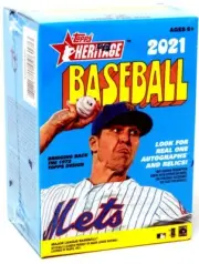 2021 TOPPS HERITAGE BASEBALL BLASTER 40 BOX CASE BLOWOUT CARDS