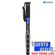 Leofoto Monopod MPQ-405C 5-Section CF Monopod Waterproof Leg Locks with Case