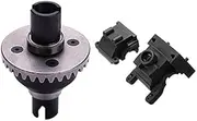 Differential Set EA1057 with Gear Box Gearbox Case Cover EA1049 for JLB Racing Cheetah 1/10 Brushless