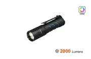 Acebeam E70 Mini Nichia 519a Flashlight Black - 2000 Lumens #E70 Mini