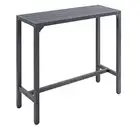 Outdoor Bar Table Patio High Pub Table 55”L Counter Height Table with