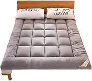 Japanese futon Mattress, Thick Foldable Single Double futon mat Adult Student Dormitory Comfortable Portable Soft(E,150x200 Cm)