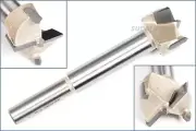 21mm High Speed Steel Forstner Drill Bit Bore Hole Wood Cutter Lathe Hinge