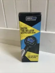 Gerchway Digital Tire Inflator With Pressure Gauge New Damaged Box