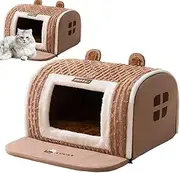 Cave Bed for Dogs,Cat Kennel | Dog Bed Sleeping Sofa Soft Puppy Cuddler Warmth House Machine Washable for Large Medium Small Pets