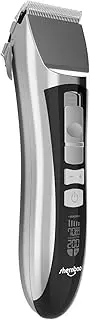 shernbao 4-in-1 Pet Grooming Clipper, 5-Speeds Cordless Low Noise Pet Hair Clipper, Detachable Blades, and Compatible Attachment Combs (ACK-002)