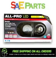 Eaton REV21835M 26.7 Watt All-Pro Low Profile Twin Head LED Security Floodlight