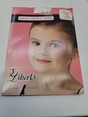 2 X LIBERTS Child Style 62. Nylon Tights Tan 2 - 4 Years. Quick Ship.