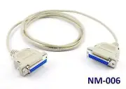 6ft Null Modem DB25 Female to Female Data Transfer Cable, CablesOnline NM-006