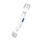 Bakeey 3-in-1 Type-C Micro USB TF SD OTG Multi-Function Adapter For Macbook Laptop Computer 02 COLOR