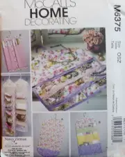 McCall's Sewing Pattern M6375 Nancy Zieman Garment Bag Organizers One Size UNCUT