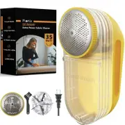 Extra Power Fabric Shaver - 35W Electric Lint Remover for Clothes/Upholstery/...