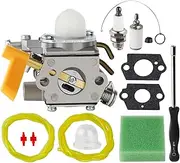 Ferilter CS26 Carburetor for Ryobi CS26 CS30 SS26 SS30 Homelite 26cc 30cc 25cc Engine RY30220 RY30160 RY30522 Weed Eater 308054043 308054077 308054013 Carburetor for Homelite Trimmer Blower Parts