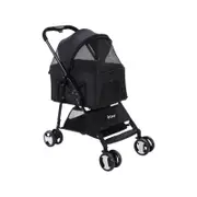 i.Pet Pet Stroller Dog Pet Pram Large Cat Carrier Travel Pushchair Fold Wheels