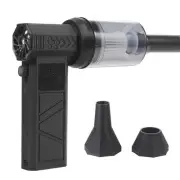 Handheld Cleaning Fan with Dual Batteries for Extended Runtime Support