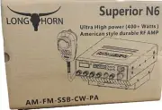 Ranger RCI Longhorn Superior N6 Ultra High Power 10 Meter Radio 400+ Watts NEW