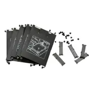 5PCS HP EliteBook 820 720 725 G1 G2 Hard Drive Caddy w/Screws+Connector NO G3 US