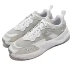 PUMA 休閒鞋 RISE MONO 麂皮 網布 女鞋 海外限定 緩震 支撐 微增高 穿搭 白 灰 373947-01