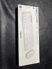 LOGITECH PEBBLE 2 COMBO WIRELESS KEYBOARD AND MOUSE 920-012201- WHITE