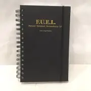 F.U.E.L. Life Day Planner Undated Hardcover Spiral 5.5x8.5 Gibbons