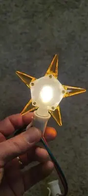 Matchless Star LightTree Topper Replica With Real Crystal Yellow