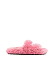 Balenciaga Faux Fur Slides