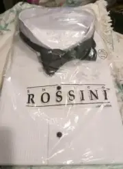 Enrico Rossini Men's Tuxedo Shirt New Size XL 17-17 1/2. 34/35