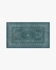 90' x 150' | Machine Washable Runner Rug | Kid & Pet Friendly | Indoor Rug | Nomad Blue Rug by Martyn Lawrence Bullard | Ruggable