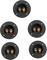 UPKOCH 5sets Loudspeaker Junction Box Stereo Kits Speaker Wiring Box Speaker Terminals Connectors Binding Post Plate 6pcs*5