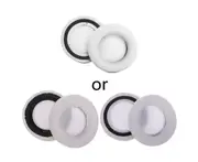 Qualified Repairing Sponge Earmuffs for Corsair Virtuoso RGB Headphone Cover Isolate Noise Covers Spare Part - White