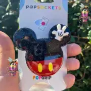 1x Mickey PopSockets Premium Luxe Swappable Collapsible Grip & Stand for Phones