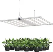 720W Full Spectrum LED Grow Light, UV/IR Enhanced Foldable and Dimmable 8 Bar La
