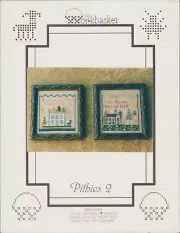 Workbasket Quaker Pithies 2 Prayer Primitve Cross Stitch Needlework OOP