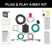 CURT 2022-2024 Subaru WRX All Custom Wiring Harness, 4-Way Flat Output