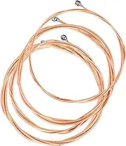 ibasenice Practical Bass Strings 4pcs Bass Changing Strings Kit Metal Strings for Bass Guitar Accessories